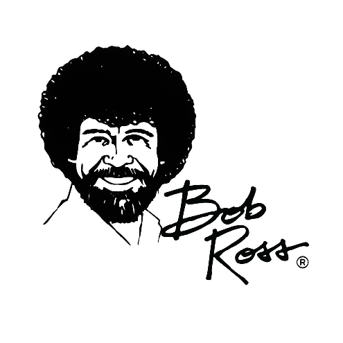 Bob Ross No 3 Fan Blender Brush