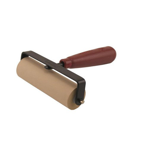 4in Soft Rubber Brayer  Heavy Duty Steel Frame Plastic Core