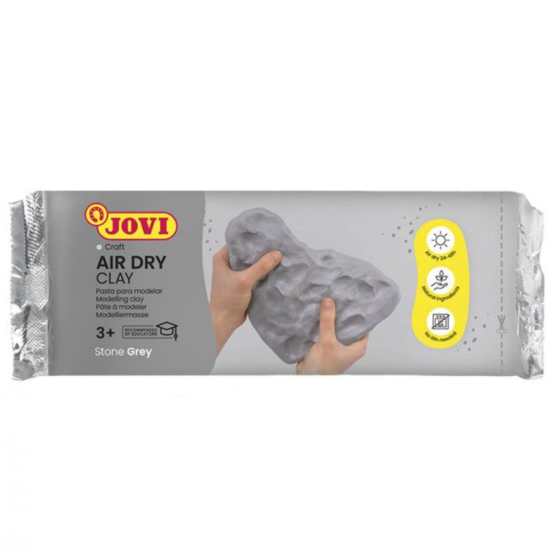 Air dry clay bar 500g Grey