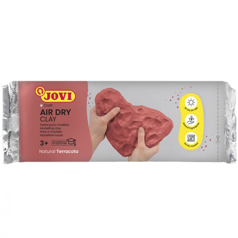 Air dry clay bar bar 250g Terracotta