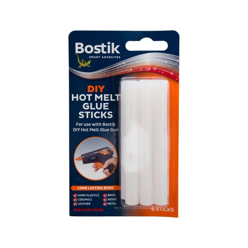 Bostic DIY Glue Gun Hotmelt Sticks - 6 Sticks