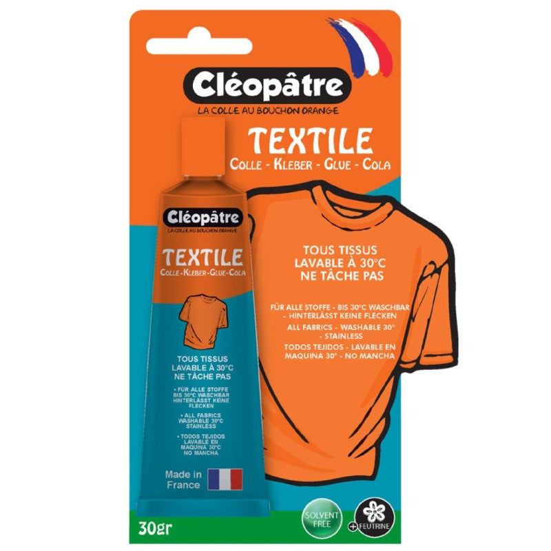 Cleo'Tech-Special Glue For Textile - 30g