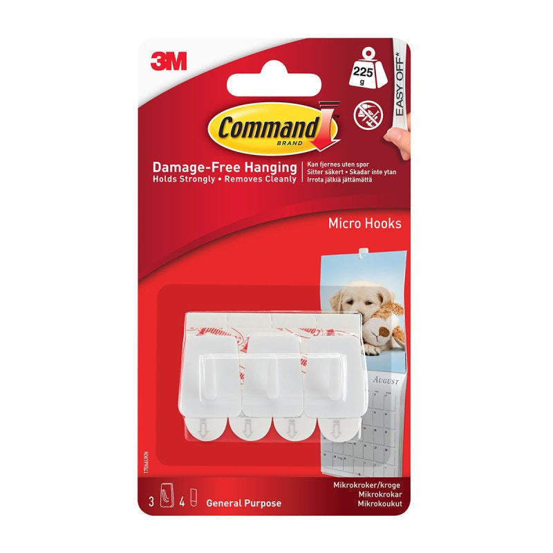 Command™ Micro Hooks 17066