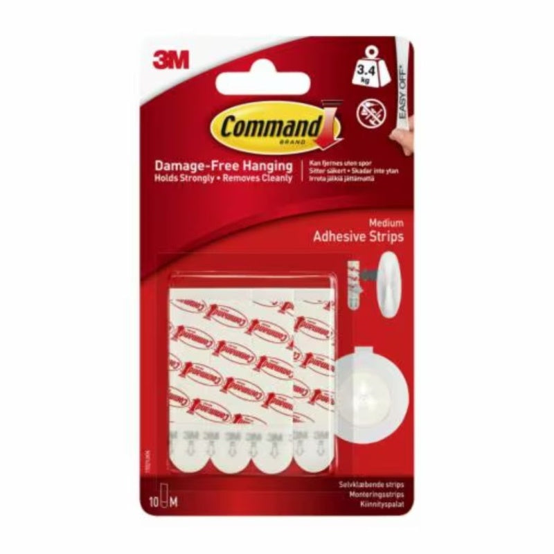 Command Medium Adhesive and Refill Strips