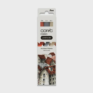 Copic Ciao (Layer & Mix) Set of 3 - Architect Palette