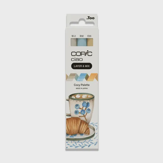 Copic Ciao (Layer & Mix) Set of 3 - Cozy Palette