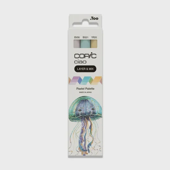 Copic Ciao (Layer & Mix) Set of 3 - Pastel Palette