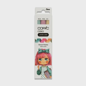 Copic Ciao (Layer & Mix) Set of 3 - Vibrant Palette