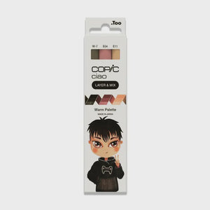 Copic Ciao (Layer & Mix) Set of 3 - Warm Palette