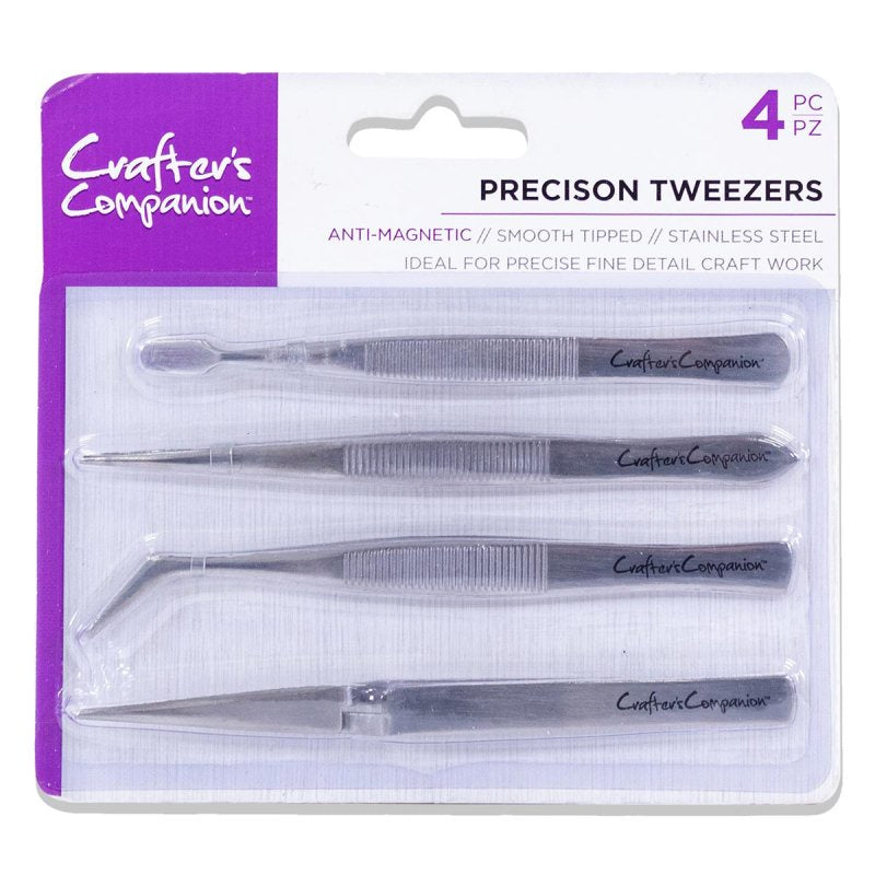 Crafter's Companion - Precision Tweezers (4PC)