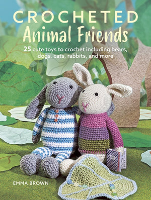 Cover of Crocheted Animal Friends, an art book available from GMC at BradburyART, perfect for artists and creatives.