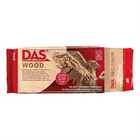 DAS MODELLING CLAY WOOD 350G