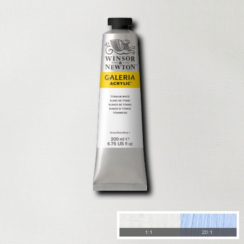 Galeria 200ml Titanium White