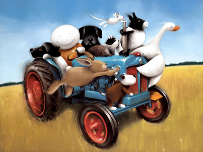 Joyride by Doug Hyde - Limited Edition Art