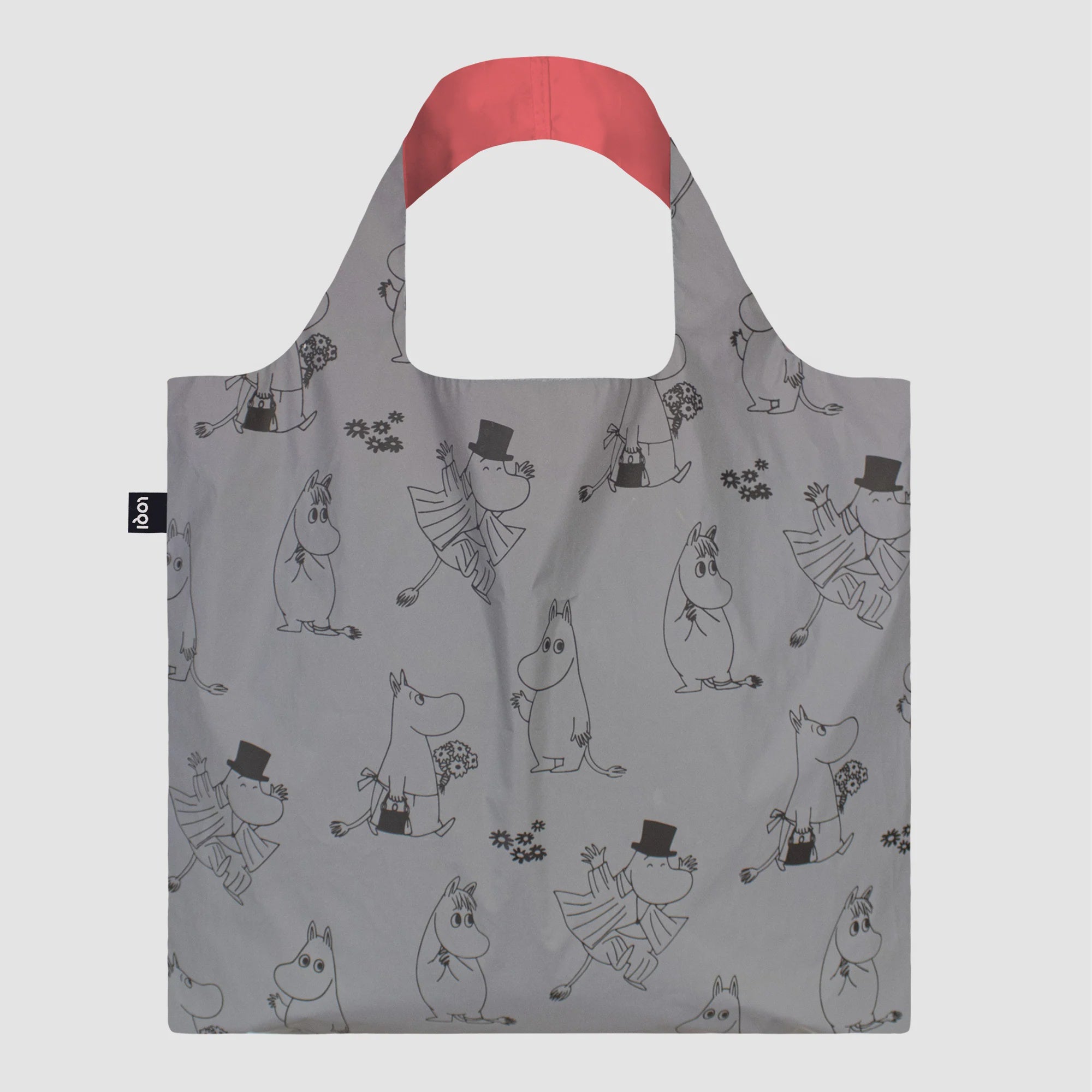 LOQI MOOMIN Family Pattern Bag