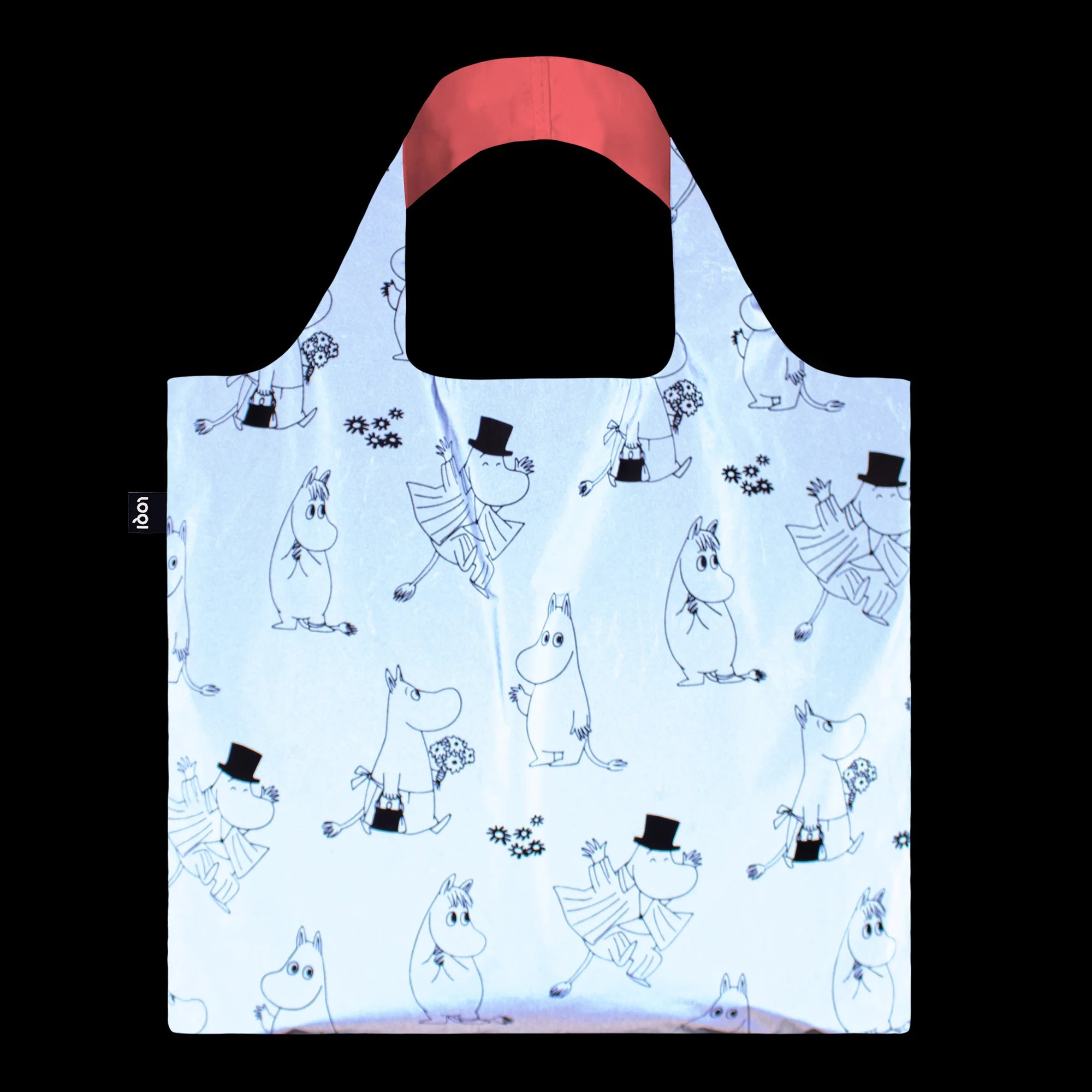 LOQI MOOMIN Family Pattern Bag