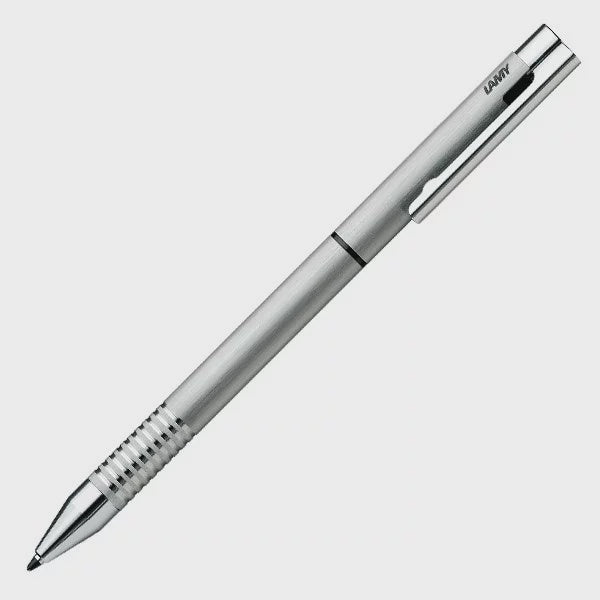 Lamy Logo Brushed Steel Twin Pen