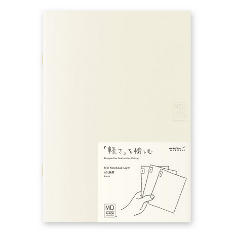 MD Notebook Light <A5> Blank 3pcs Pack A