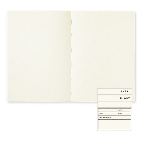 MD Notebook <A5> Thick Blank