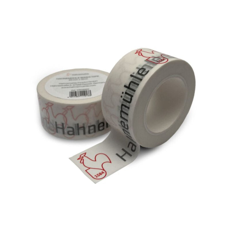 Masking Tape, semi-transparent with logo, 25 mm x 20 m