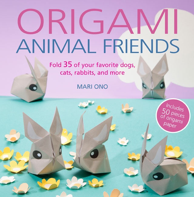 Cover of Origami Animal Friends, an art book available from GMC at BradburyART, perfect for artists and creatives.