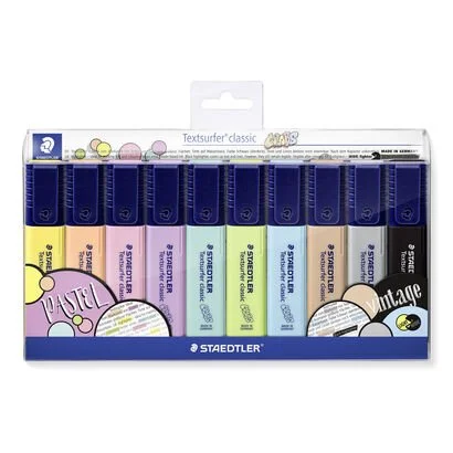 Textsurfer® classic 364 Pastel Highlighter Set