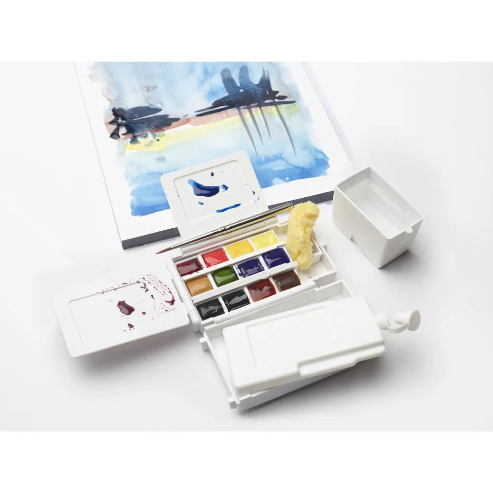 Professional Watercolour Set Field Pocket Set