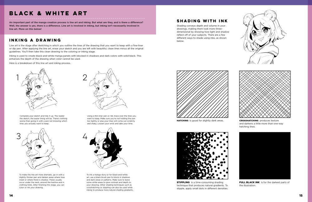 The Art of Drawing Manga Furries