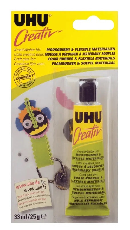 UHU CREATIV FOAM RUBBER 33ml