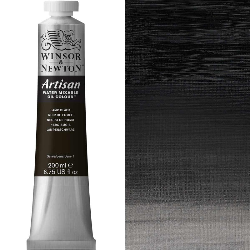 W&N - Artisan Oil - 200ml Lamp Black