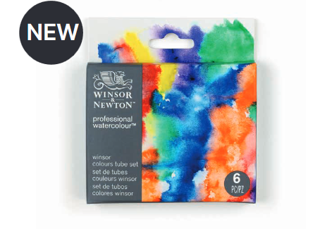 Winsor Newton WaterColours Tube Set 6 x 5 ml Tubes