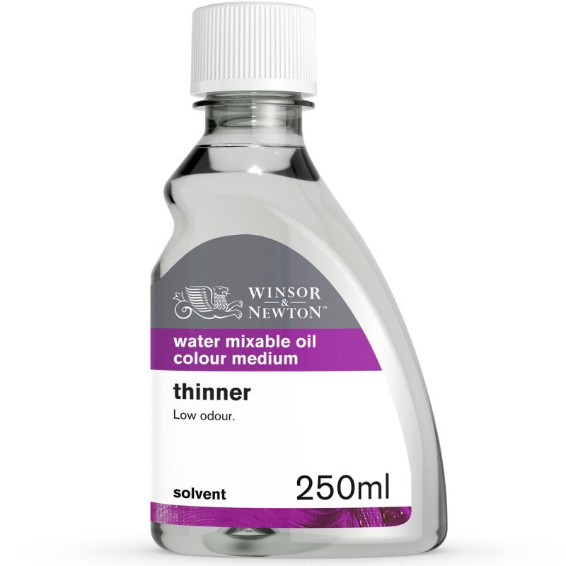 Winsor and Newton Water Mixable Thinner 250ml