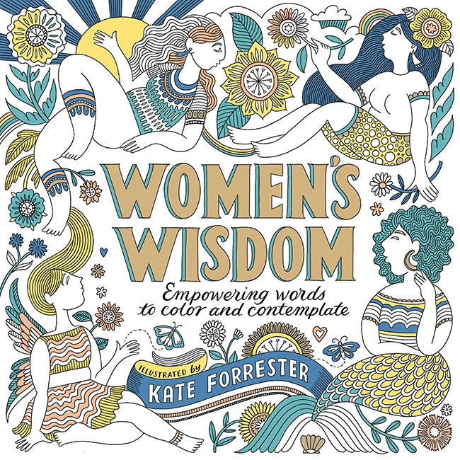 Women’s Wisdom Empowering Words to Color and Contemplate