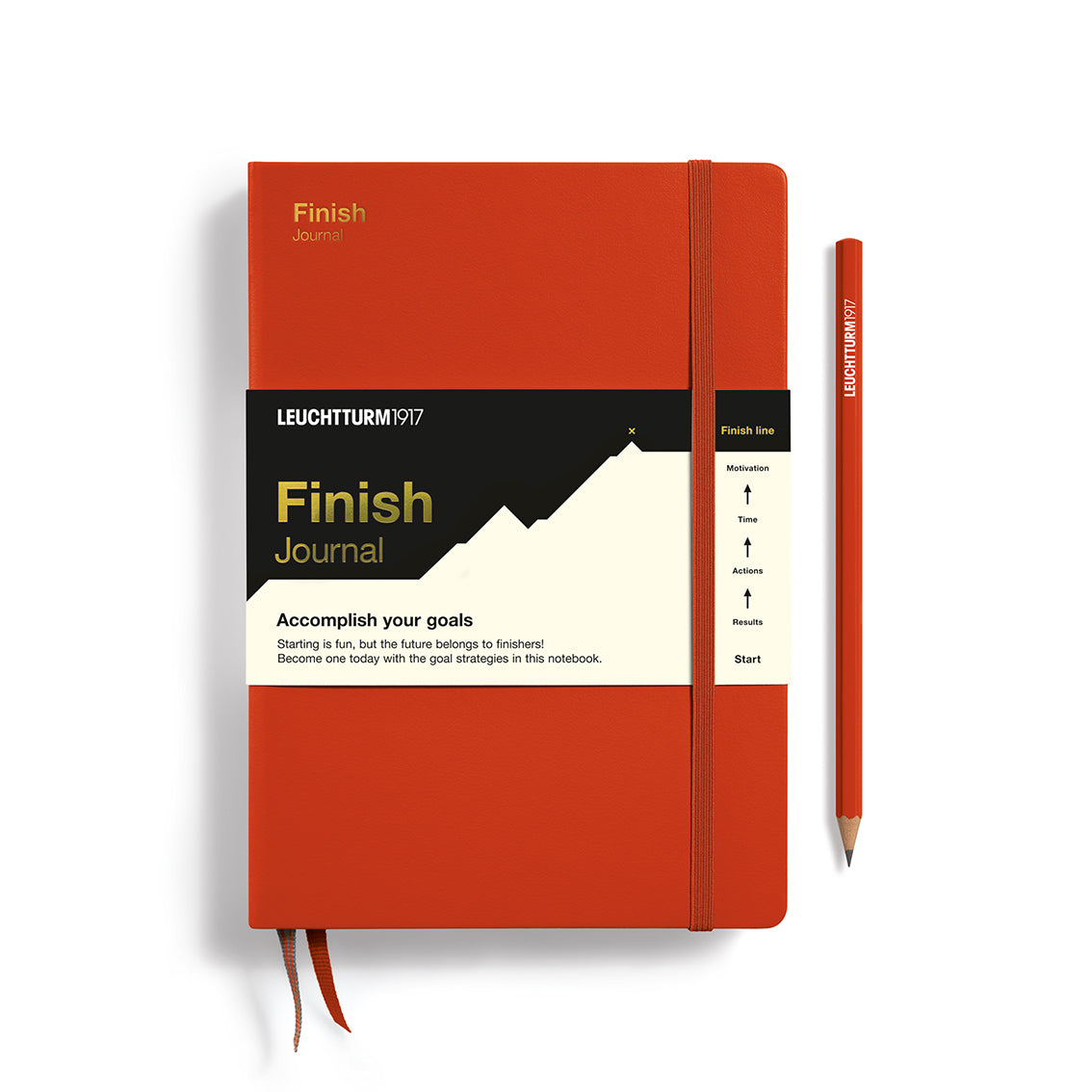 Finish Journal Medium (A5), Hardcover, English