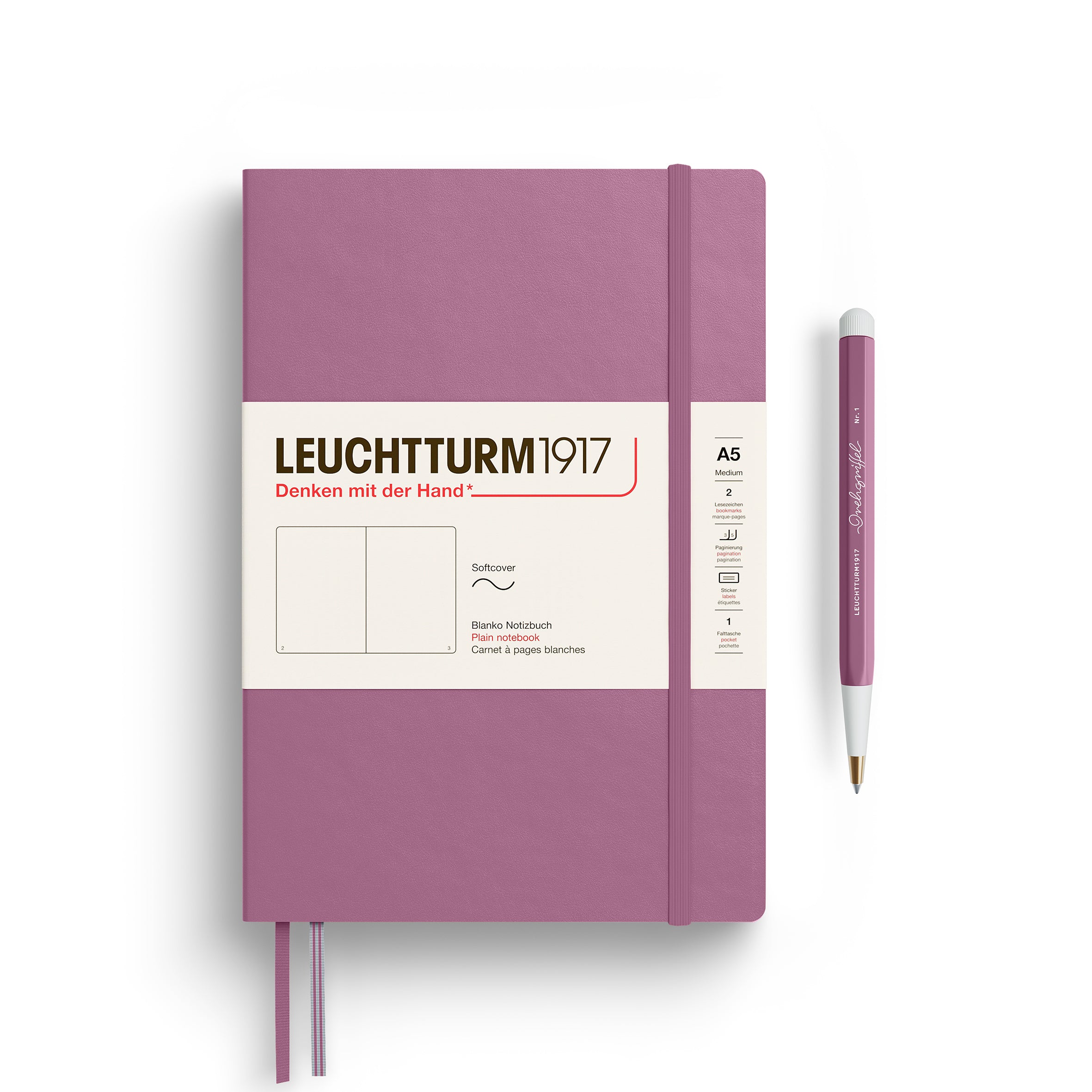 A5 Soft Cover Notebook Leuchtturm - Thinking Ahead  Collection