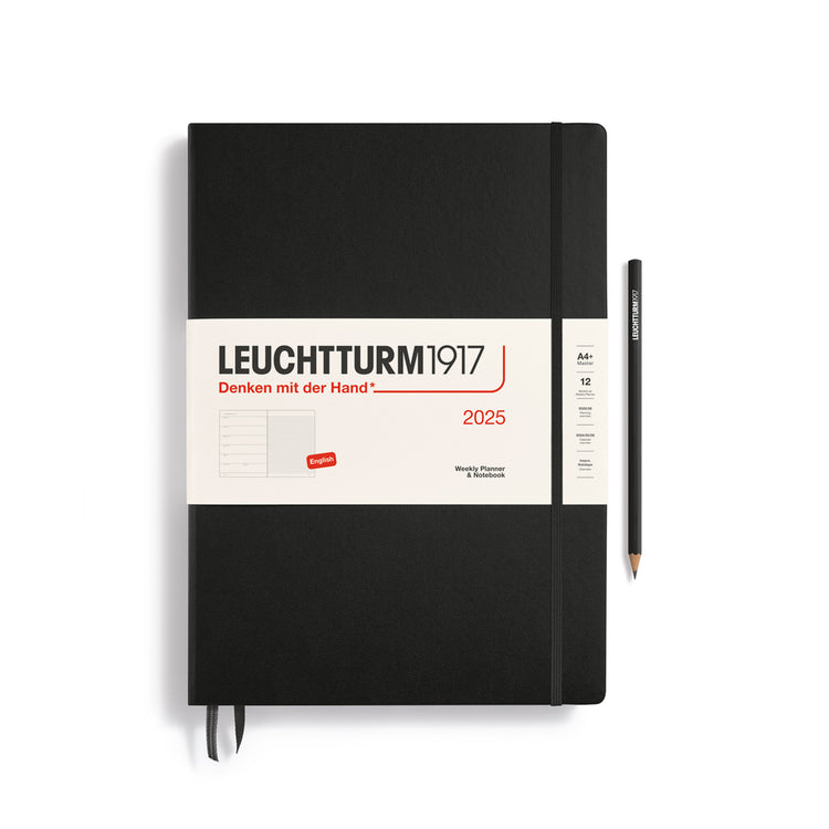 Weekly Planner & Notebook Master (A4+) 2025, a stationery by Leuchtturm1917 in 2025 format, designed as a yearly planner