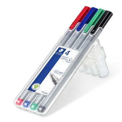 Triplus® 4 fineliner in assorted colours