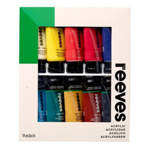 Revees Fine Acrylic 10 X 75ml