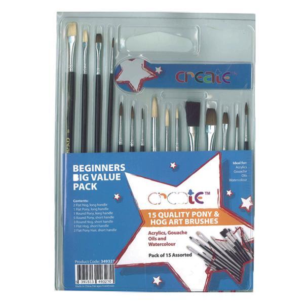 Create - 15 Brush Set