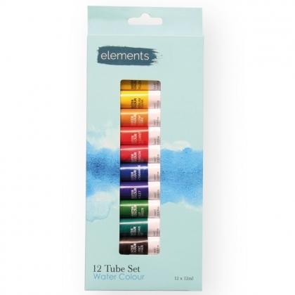 Elements Watercolour Tubes Set 12