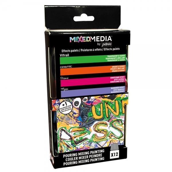 Pebeo Mixed Media Discovery Set 12 x 20ml