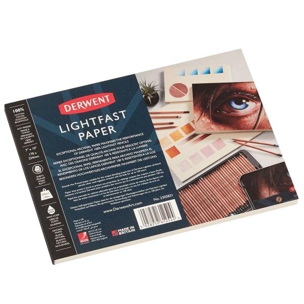 Lightfast Paper Pad 7in x 10in by Derwent