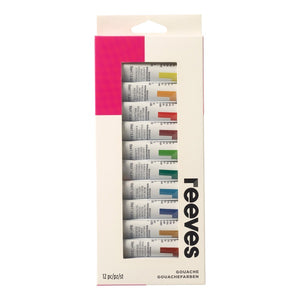 Reeves Fine Gouache Tube Set 12