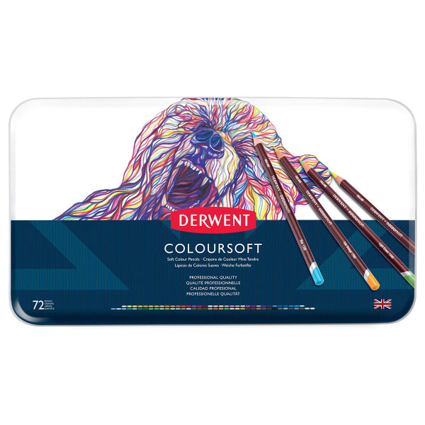 Coloursoft Pencils 72 Tin