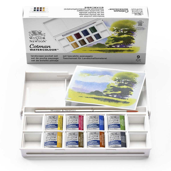 Cotman Watercolour Pocket Set - Landscape