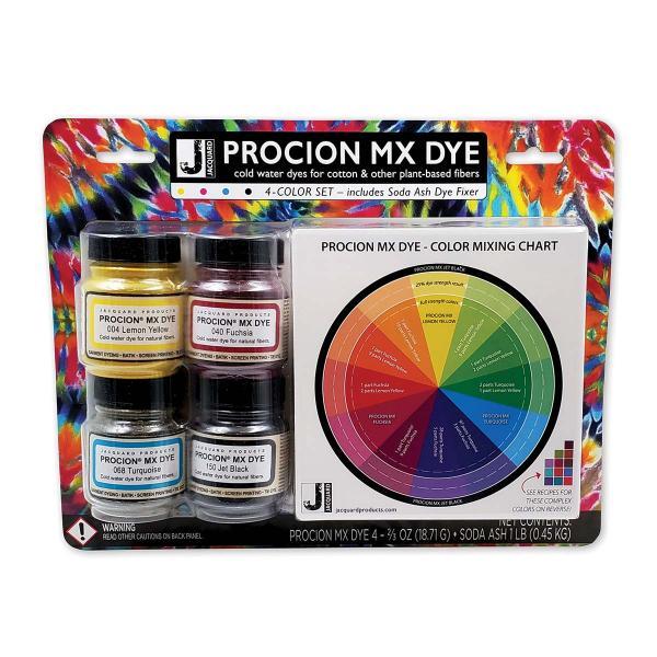 Procion MX -4 Color Set with Soda Ash