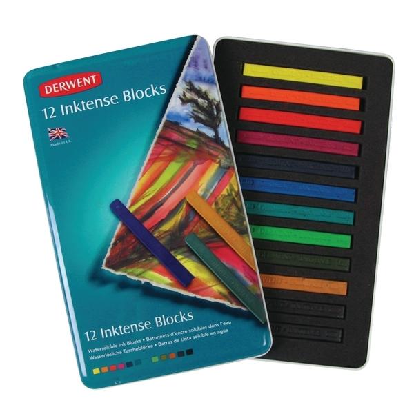 Derwent - Inktense Block - 12 Tin